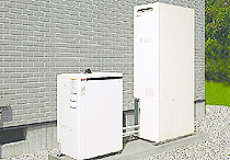 お湯を沸かして発電もできるエコウィル
